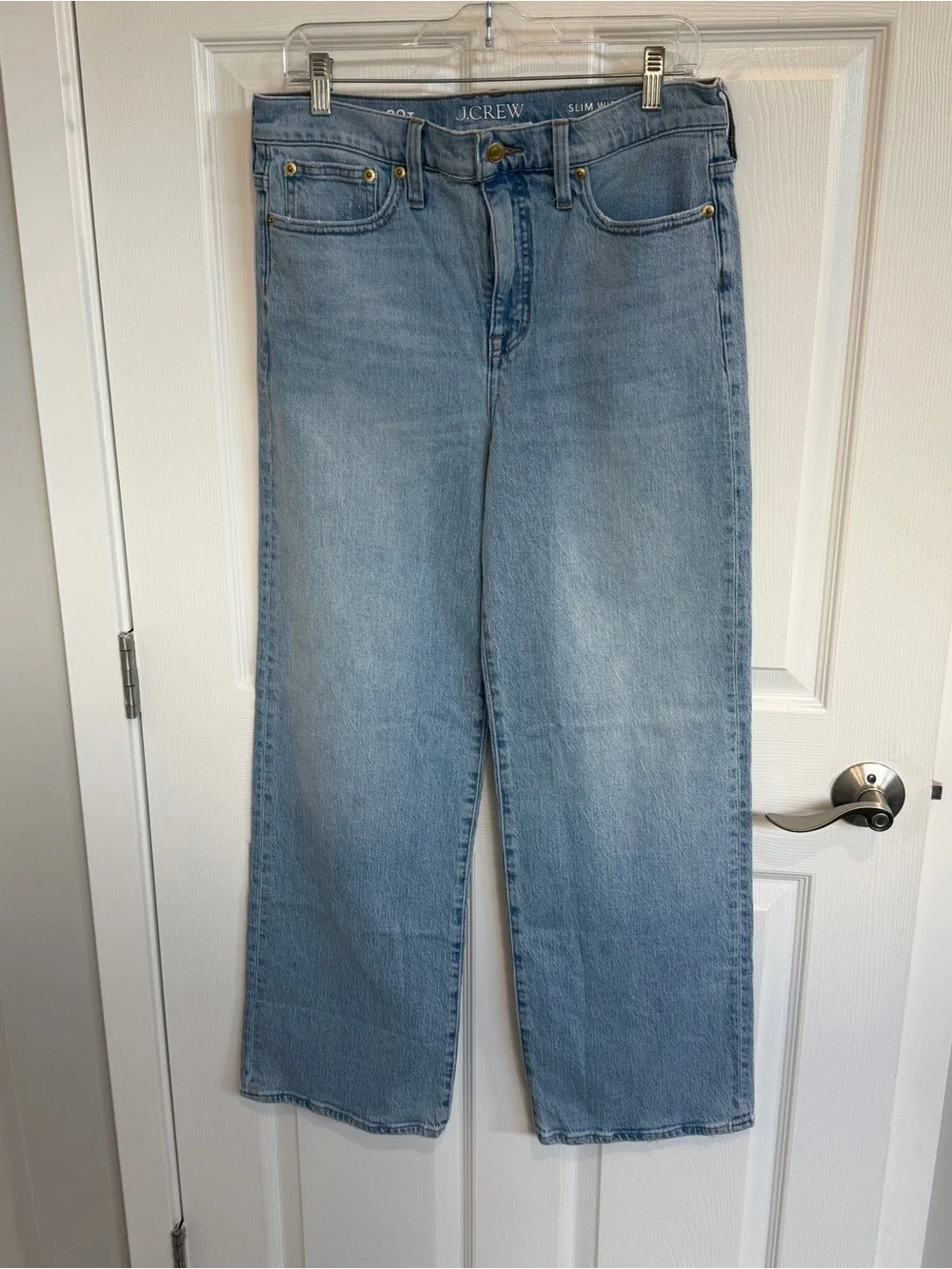 J crew Slim wide-leg jean